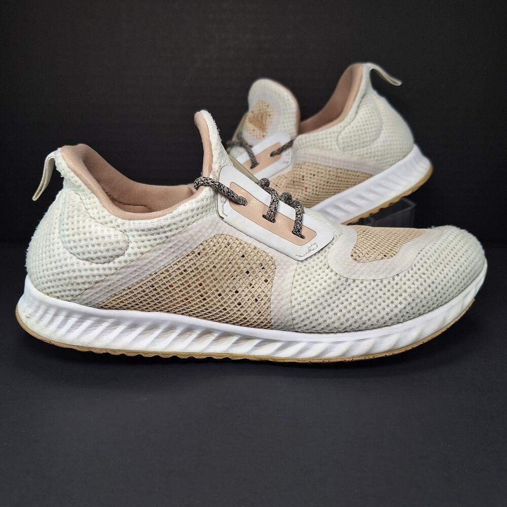 Adidas Edge Lux Clima Womens 9 White Ash Peach CG4775 Running Shoes Sneakers
